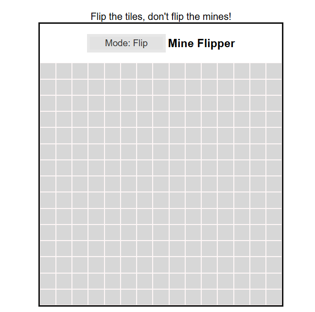 Mine Flipper Game